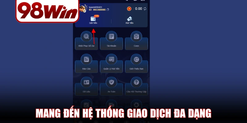 Nạp tiền 98WIN